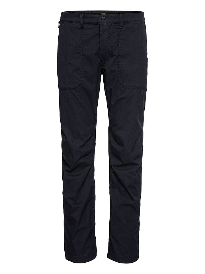 Camel Active Chino - Relaxed fit - in Dunkelblau - 63% | Größe W35/L34 | Herrenhosen