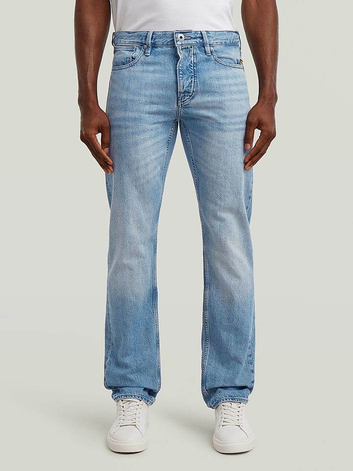 G-Star Jeans - Regular fit - in Hellblau - 58% | Größe W34/L32 | Herren-plussize