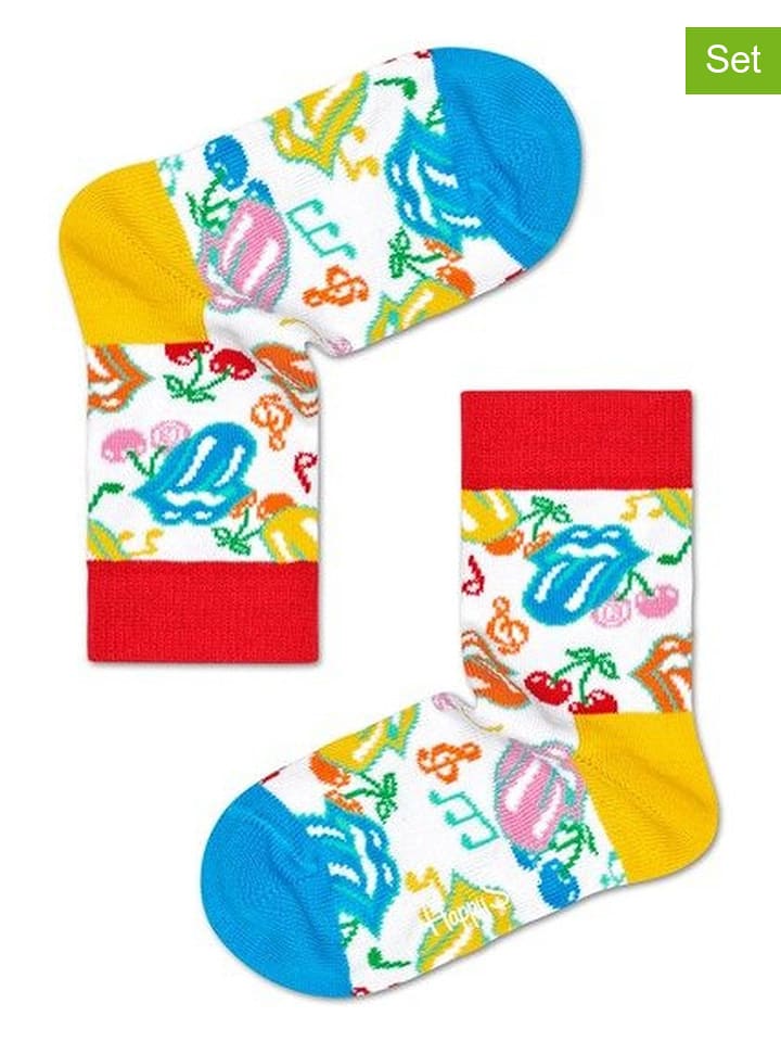 Happy Socks 2er-Set: Socken in Bunt - 78% | Größe 13-21 | Babysocken-strumpfhosen