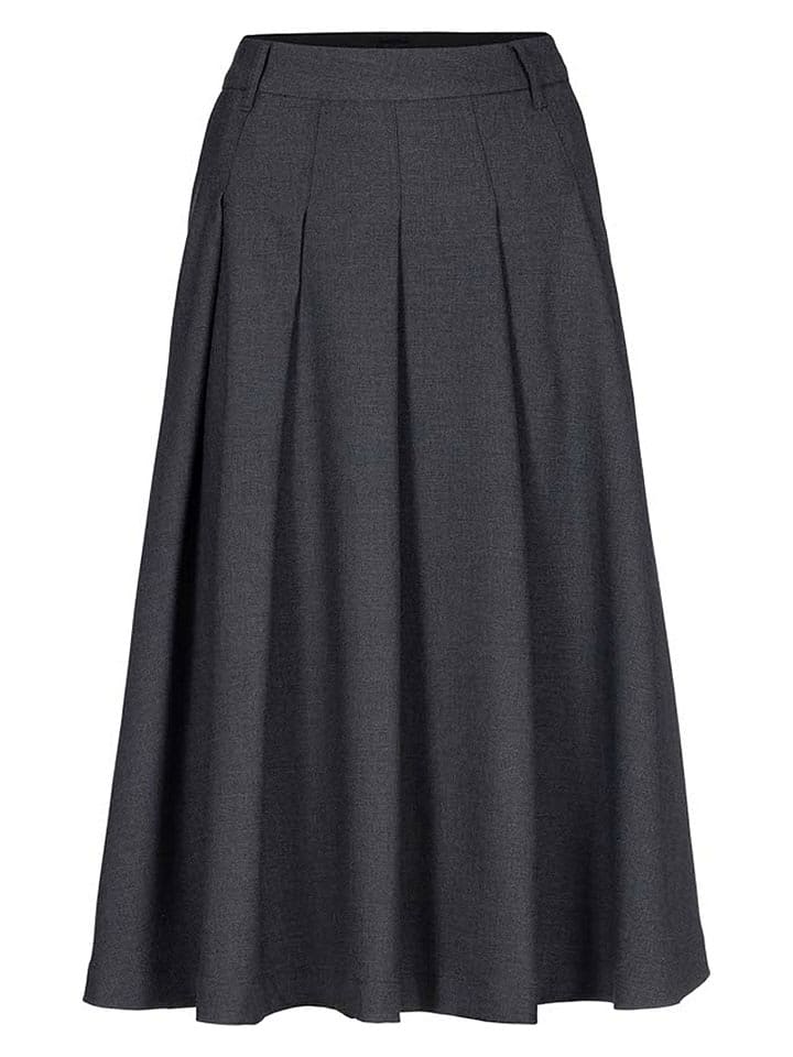 Herrlicher Rock "Parvati" in Anthrazit - 58% | Größe W28 | Damenroecke