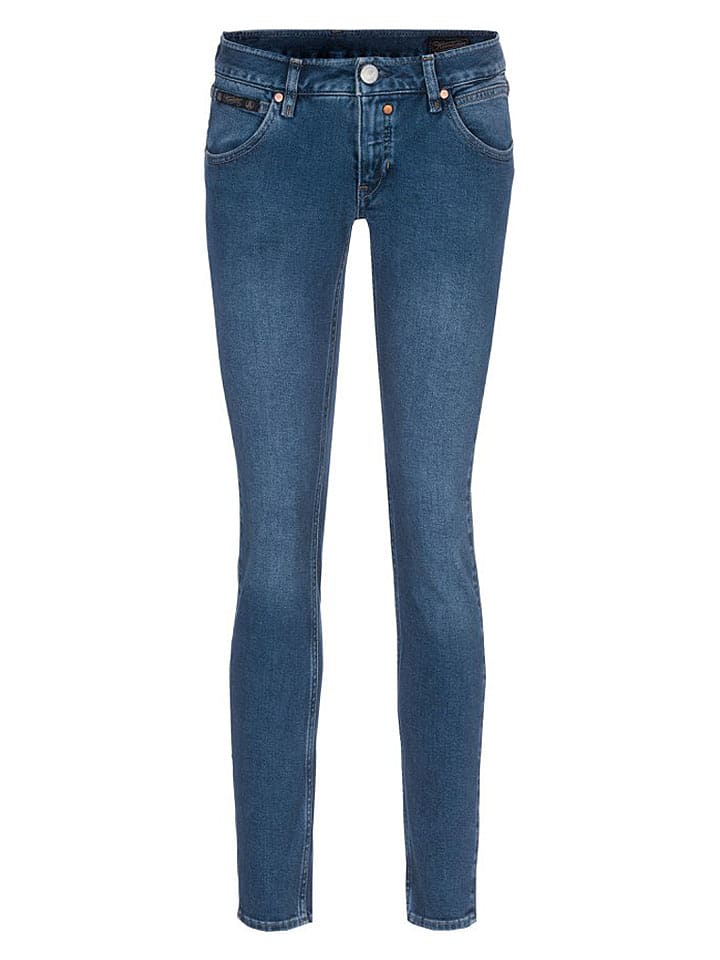Herrlicher Jeans "Touch" - Slim fit - in Blau - 59% | Größe W34/L32 | Damenjeans