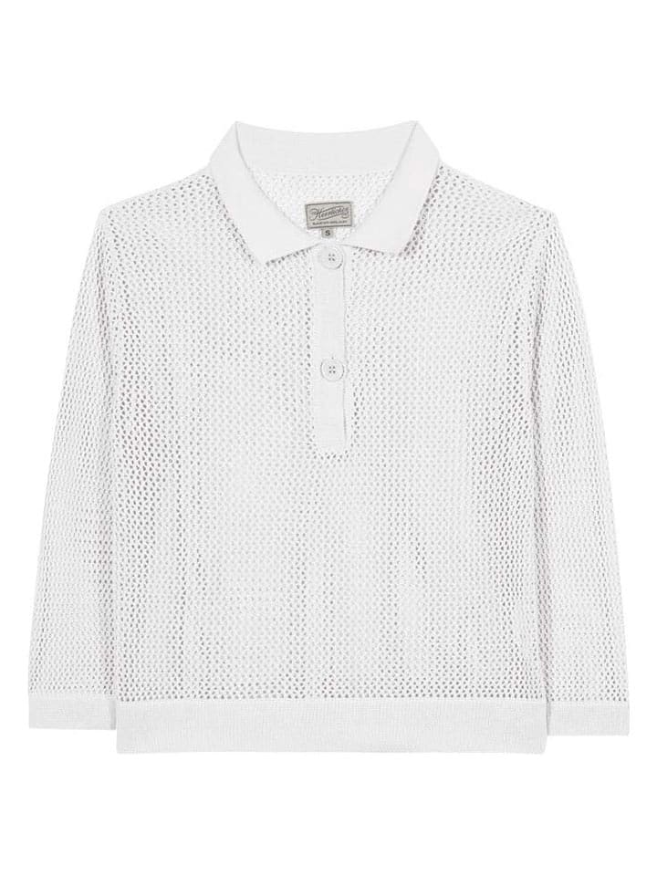 Herrlicher Bluse in Weiß - 77% | Größe L | Damen-blusen