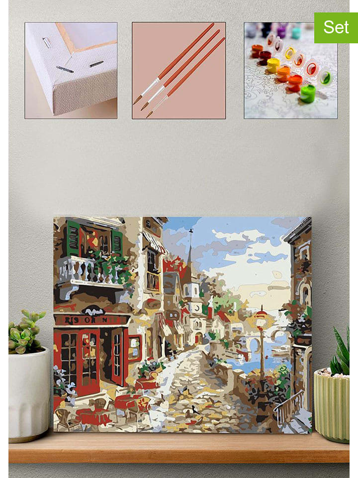 RE-FORM Malen-nach-Zahlen-Set - 68% | Größe 80x100 cm | Schulzubehoer