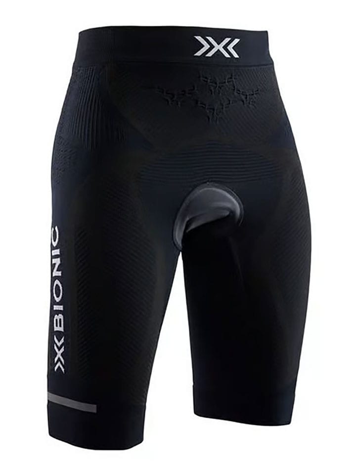X-Bionic Fahrradshorts in Schwarz - 58% | Größe M | Damen-sporthosen
