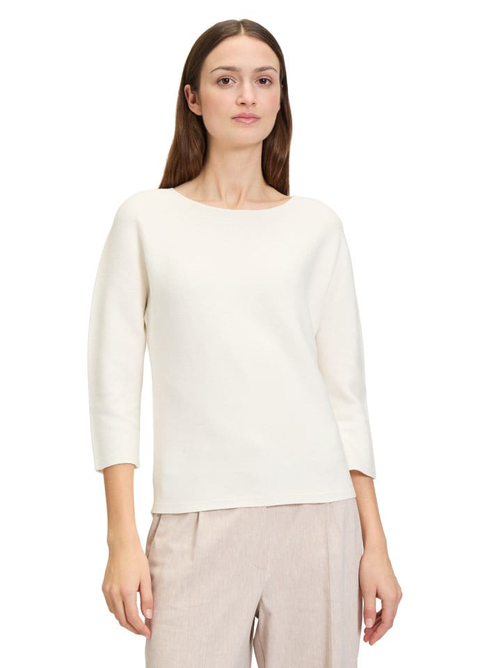 BETTY & CO Pullover in Creme - 71% | Größe 44 | Damen-pullover-cardigans