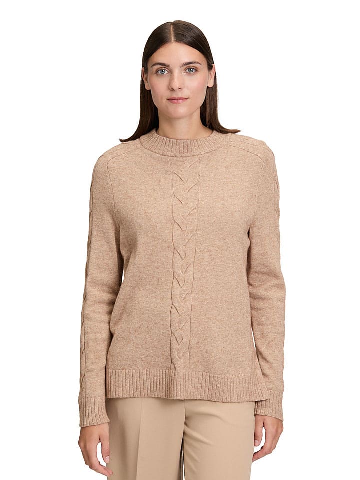 Betty Barclay Pullover in Camel - 70% | Größe 40 | Damen-pullover-cardigans