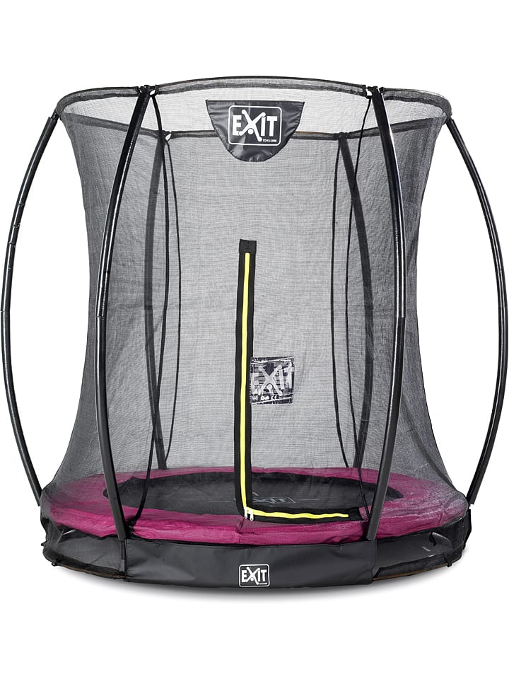 EXIT Trampolin "Silhouette Ground" in Pink - (H)180 cm - ab 3 Jahren - 25% | Gartenspielzeug