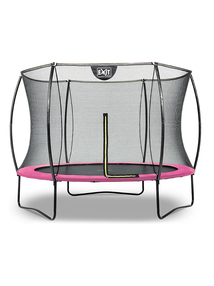 EXIT Trampolin "Silhouette" in Pink - Ø 244 cm - ab 3 Jahren - 24% | Gartenspielzeug