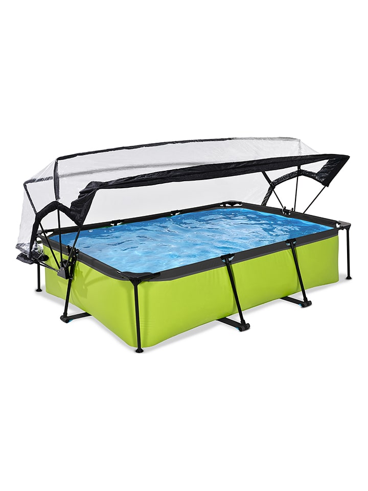 EXIT Pool mit Schutzabdeckung - ab 6 Jahren - (L)300 x (B)200 x (H)65 x (T)65 cm - 21% | Outdoorspielzeug