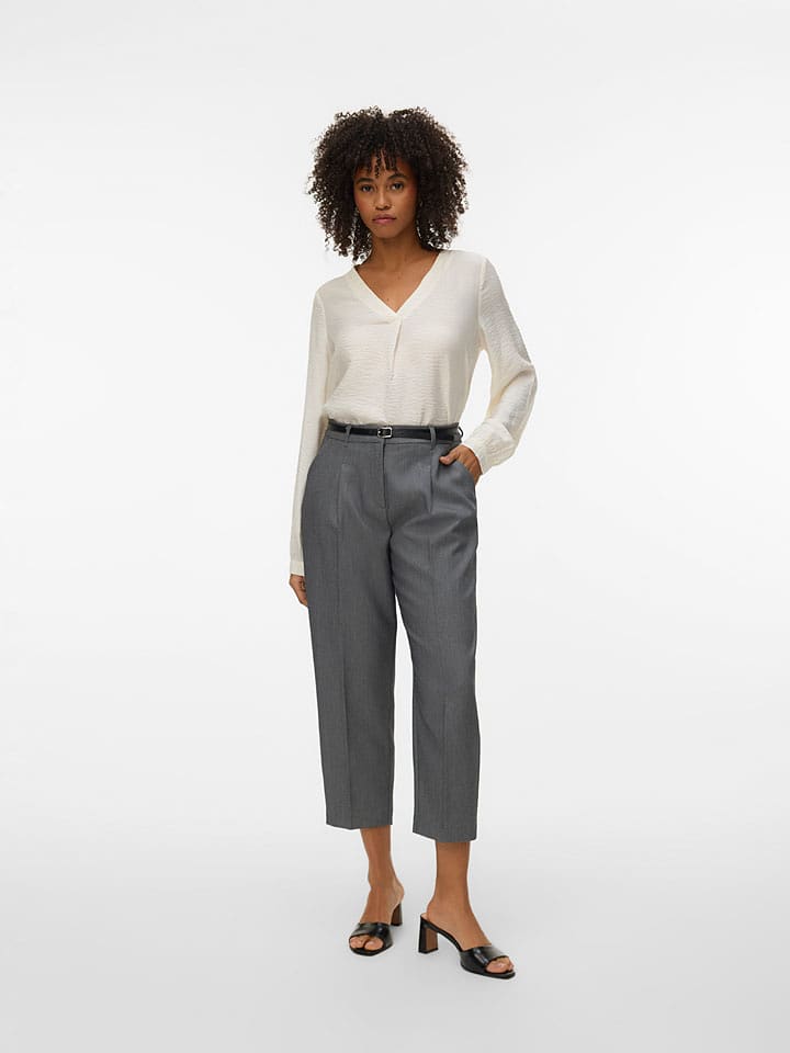 Vero Moda Hose in Grau - 48% | Größe XS/L30 | Damenhosen