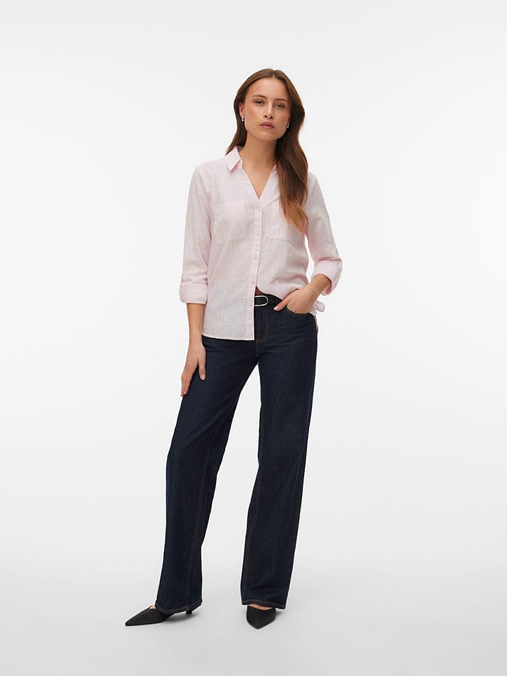 Vero Moda Hemd in Rosa - 37% | Größe S | Damen-blusen