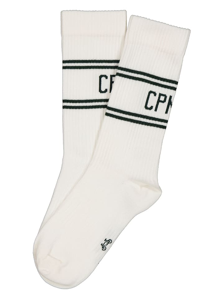 Copenhagen Studios Tennissocken in Weiß/ Schwarz - 67% | Größe 39-42 | Damen-outdoor-ausruestung