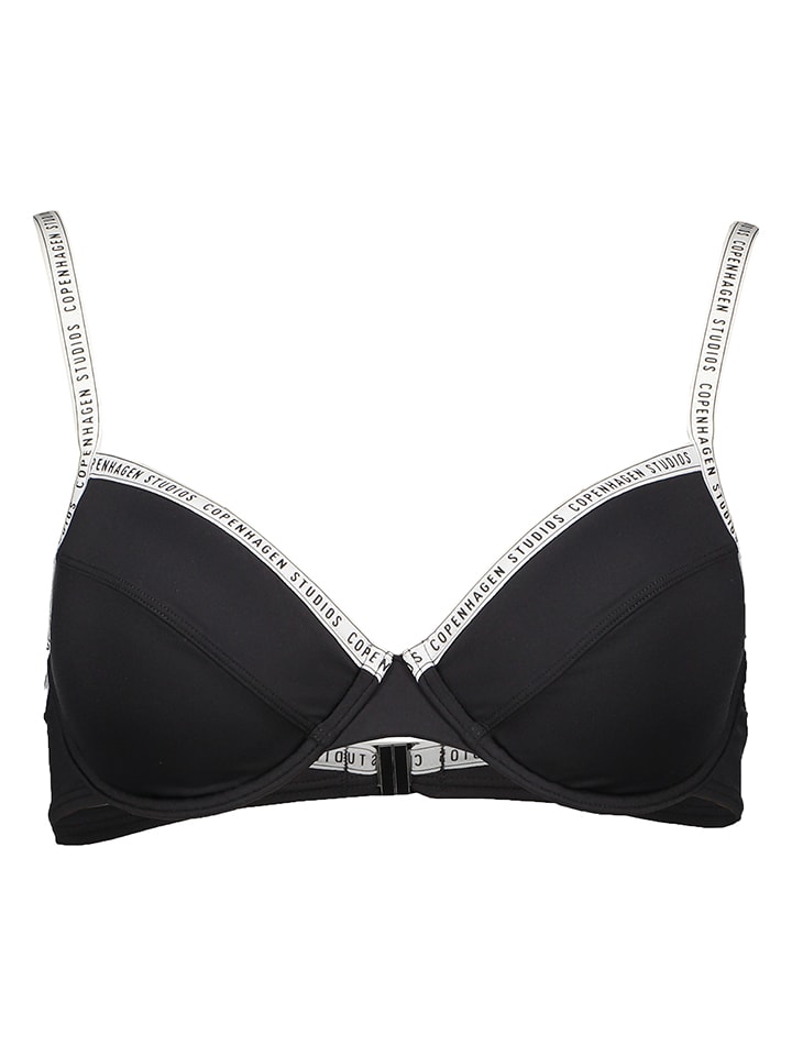 Copenhagen Studios Bikini-Oberteil in Schwarz - 67% | Größe 38B-Cup | Damen-bademode