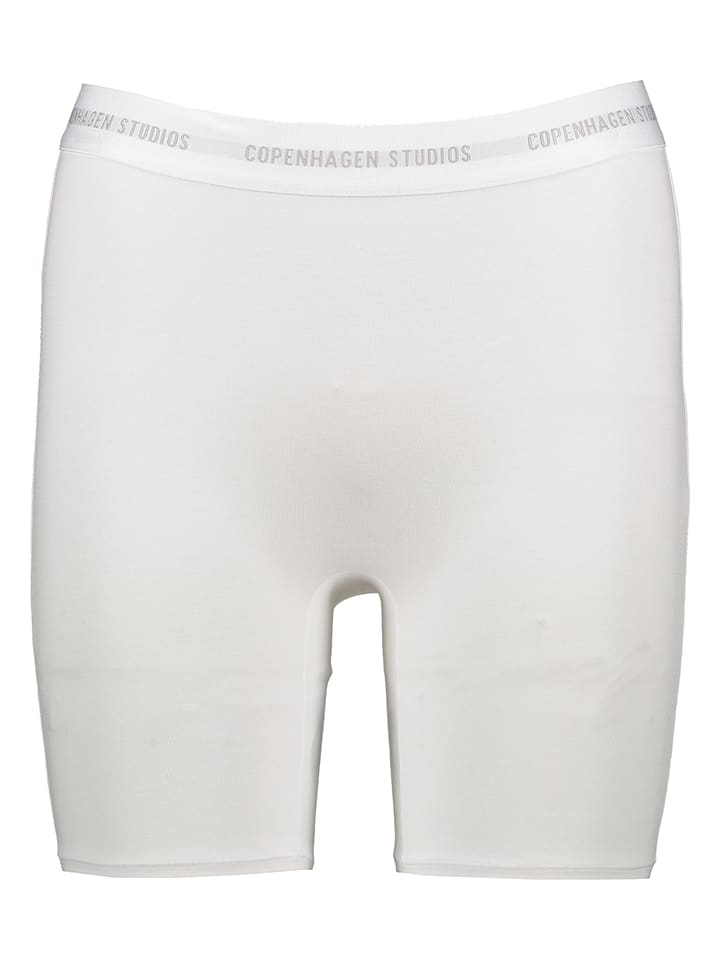 Copenhagen Studios Lange Unterhose in Weiß - 62% | Größe XS | Damen-sportunterwaesche