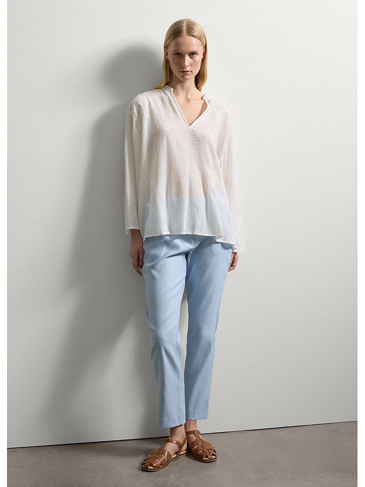 STEFANEL Bluse in Creme - 61% | Größe S | Damen-blusen