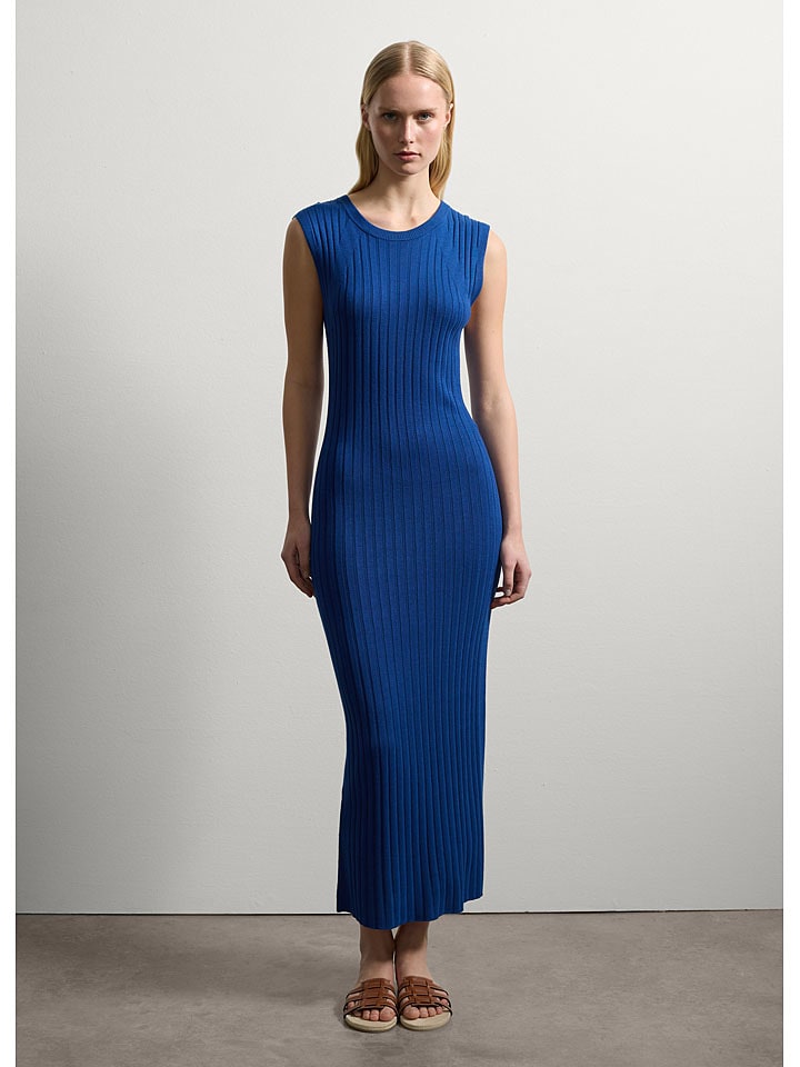STEFANEL Kleid in Blau - 61% | Größe L | Damen-kleider
