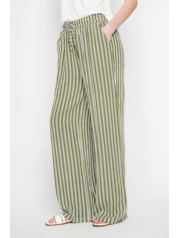 Le Jardin du Lin Hose in Khaki - 70% | Größe 42 | Damenhosen