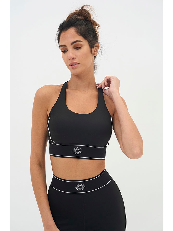 Onamaste Sport-BH "Mali" in Schwarz - Medium - 62% | Größe S/M | Damen-sportunterwaesche