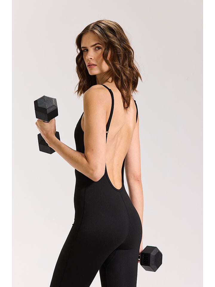 Onamaste Yoga-Onesie "Oshia" in Schwarz - 64% | Größe S/M | Damen-outdoor-tops-shirts