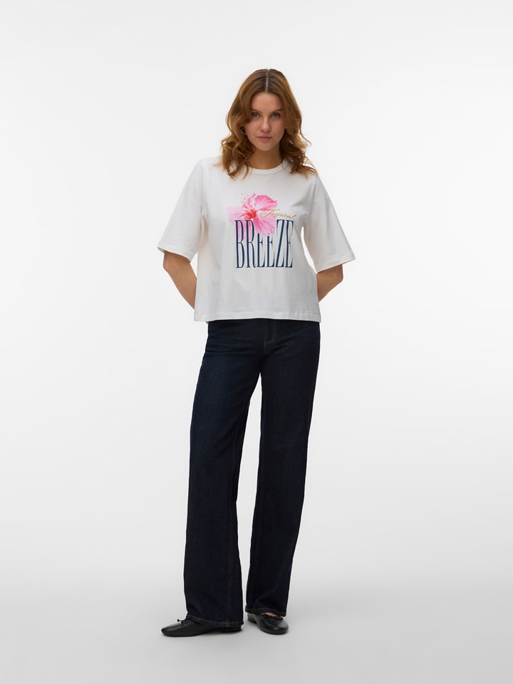 Vero Moda Shirt in Weiß - 29% | Größe L | Damen-tops