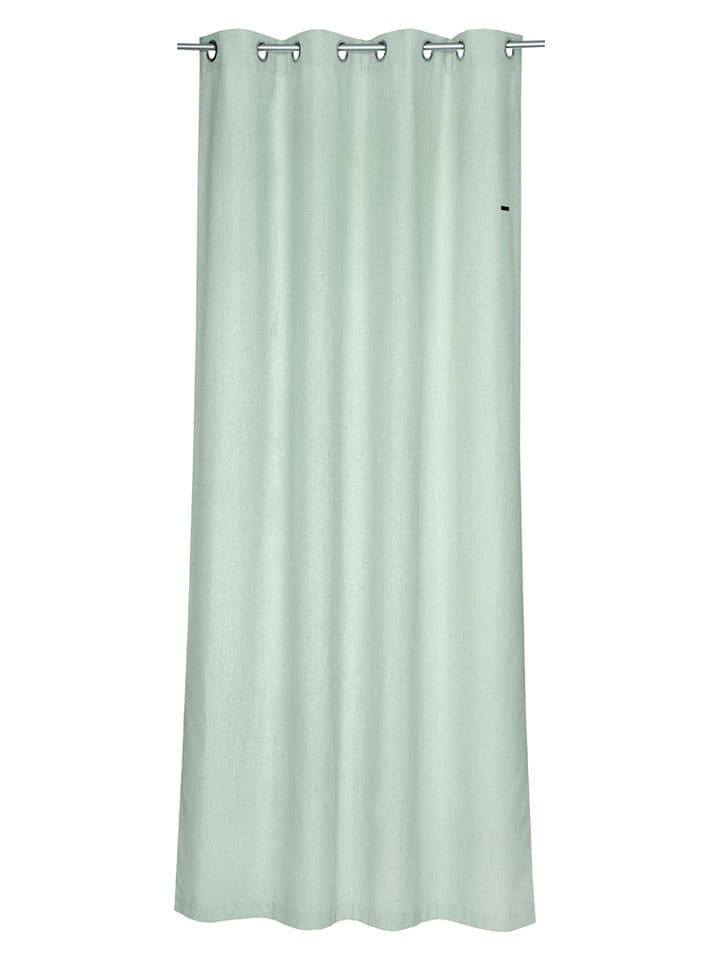 ESPRIT Ösenschal ''Harp'' in Grün - 50% | Größe 140x250 cm | Gardinen-vorhaenge