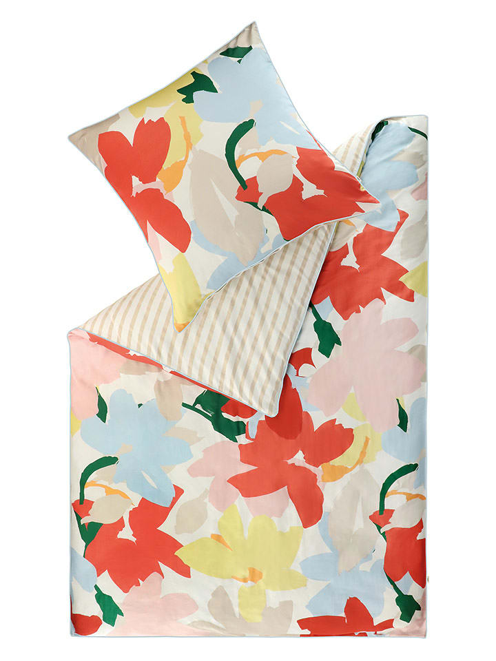 ESPRIT Satin-Bettwäsche-Set "Rita" in Bunt - 50% | Größe 135x200 cm | Bettwaesche-bettwaren