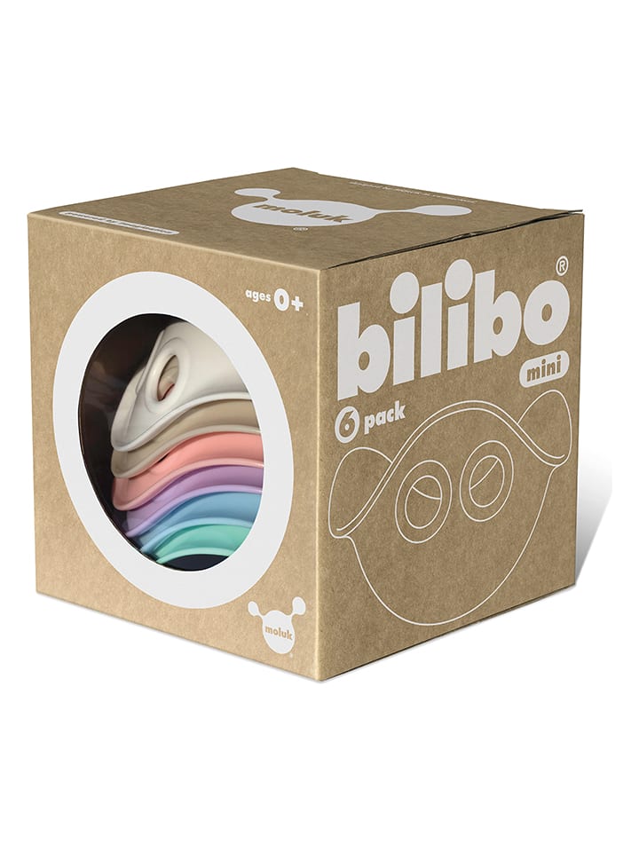 MOLUK Stapel- & Badespielzeug "Bilibo Mini" - 6 Stück - ab Geburt - 21% | Baby-wasserspielzeug