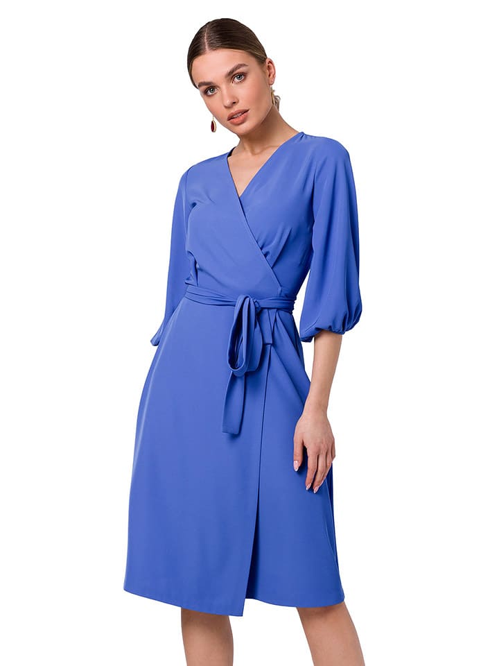 Stylove Kleid in Blau - 71% | Größe XL | Damen-kleider