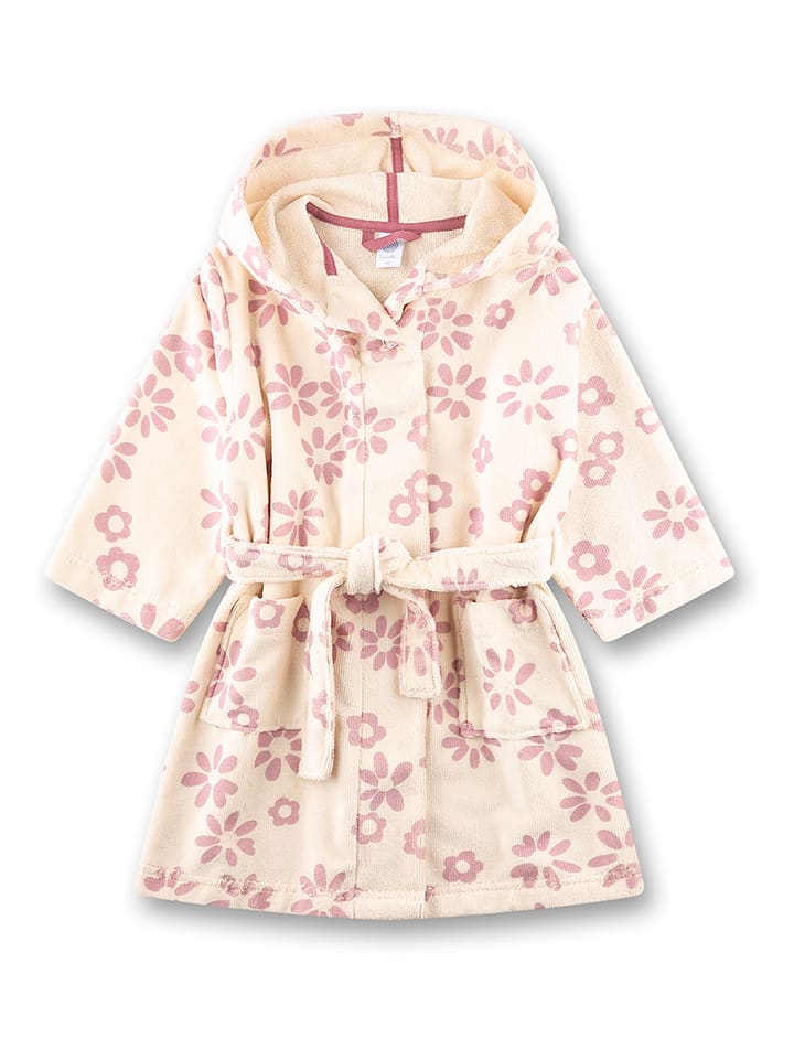 Sanetta Bademantel in Beige - 56% | Größe 104 | Badtextilien