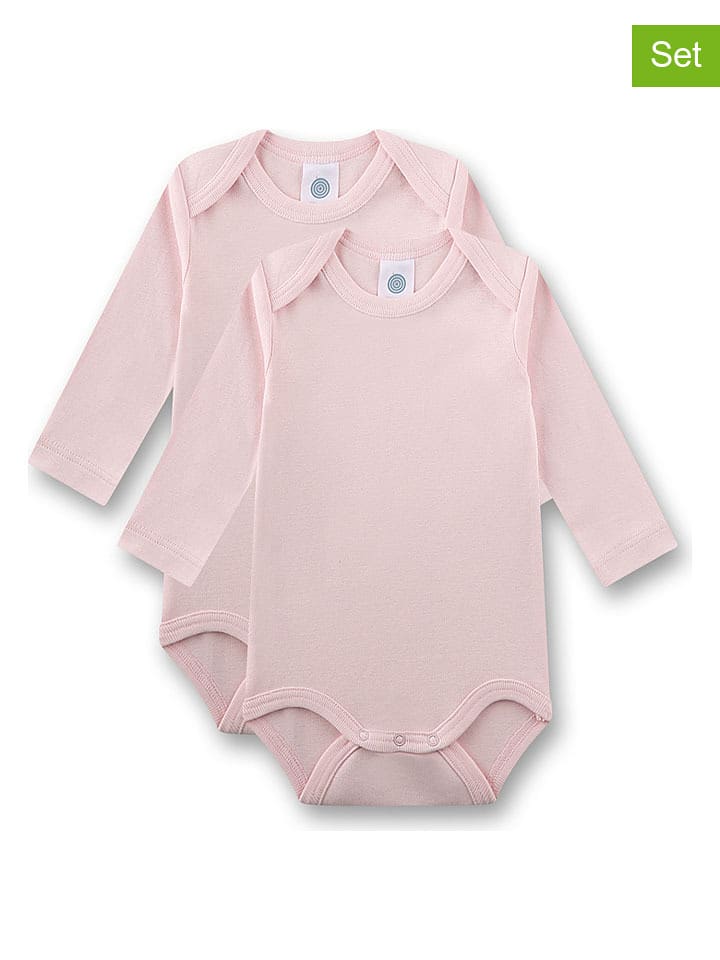 Sanetta 2er-Set: Bodys in Rosa - 47% | Größe 92 | Baby-bodys