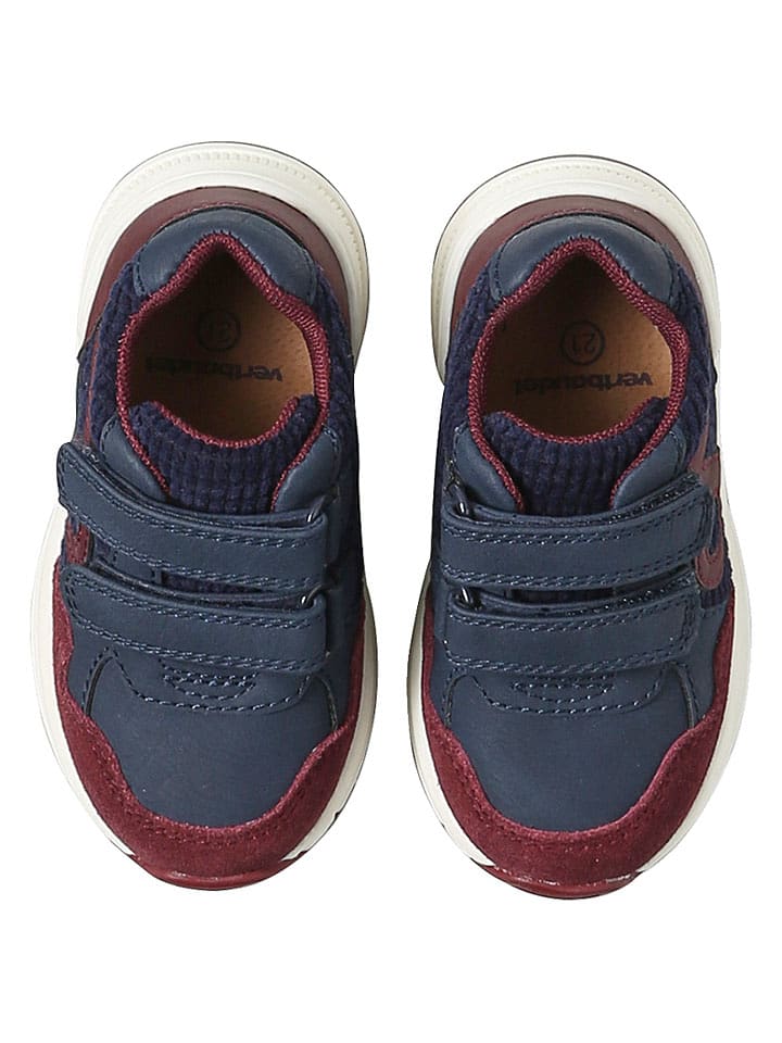 vertbaudet Sneakers in Dunkelblau/ Rot - 57% | Größe 22 | Babysneakers