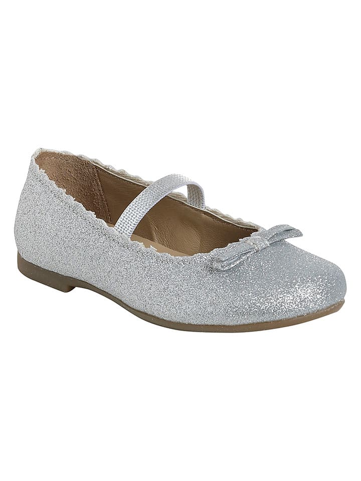 vertbaudet Ballerinas in Silber - 42% | Größe 29 | Kinderballerinas