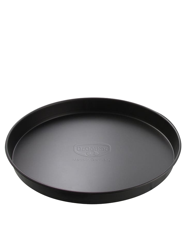 Dr. Oetker Pizzablech "Tradition" in Schwarz - Ø 20 cm - 15% | Kuechenhelfer