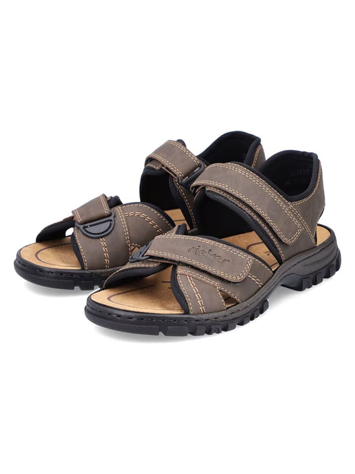 rieker Sandalen in Hellbraun - 43% | Größe 42 | Herrensandalen