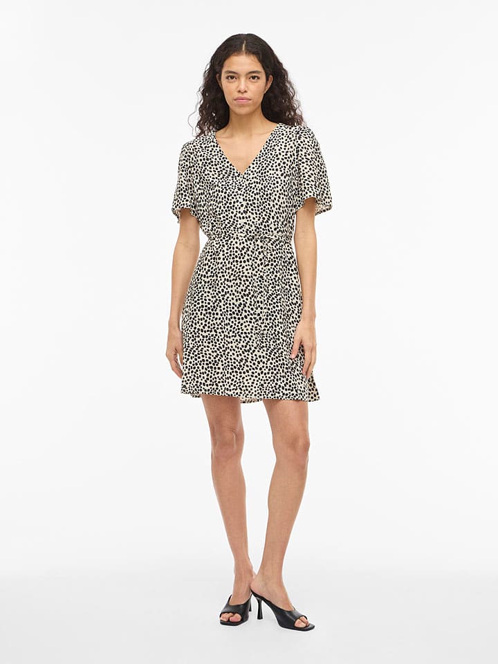 Vila Kleid "Vigrace" in Beige - 34