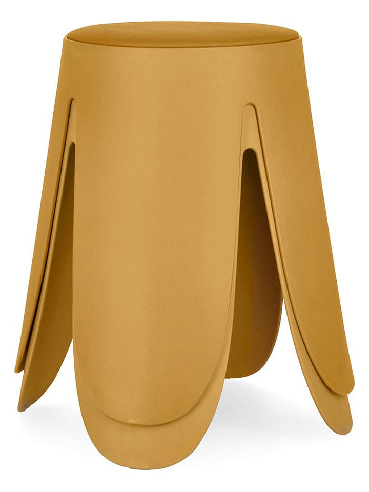 Bizzotto Hocker "Imogen" in Senf - (H)47 cm - 26% | Garten-moebel