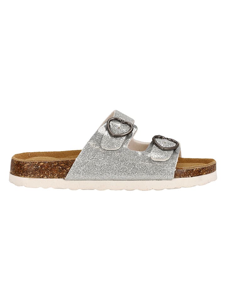 Zigzag Pantoletten "Messina" in Silber - 54% | Größe 29 | Clogs-pantoletten-kinder