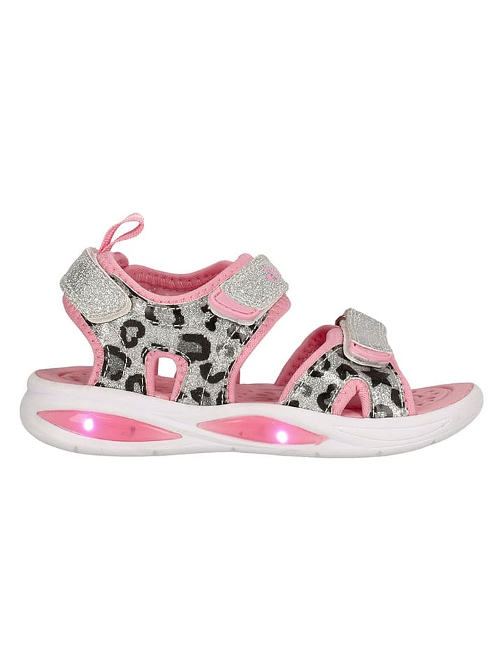 Zigzag Sandalen "Flouer" in Rosa/ Silber - 56% | Größe 30 | Kindersandalen