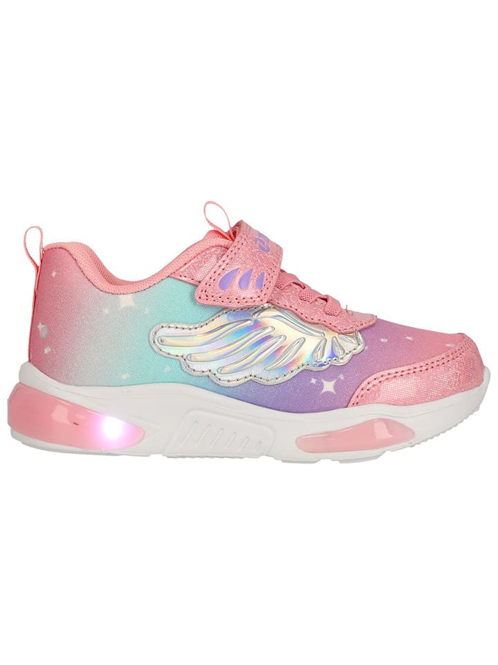 Zigzag Sneakers "Hori" in Türkis/ Rosa/ Lila - 54% | Größe 26 | Kindersneakers