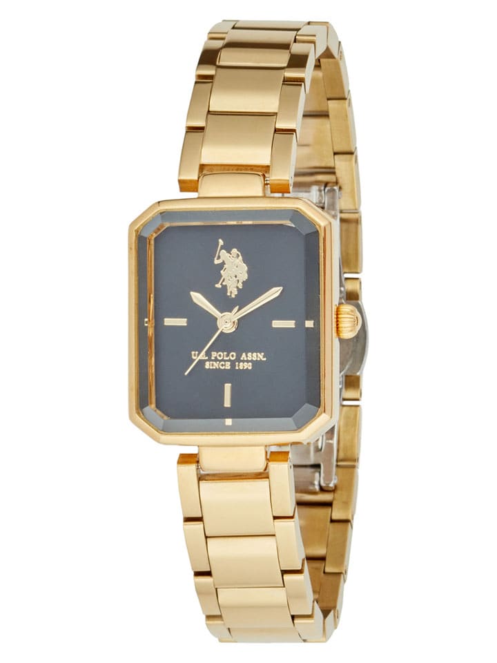 U.S. Polo Assn. Quarzuhr in Gold/ Anthrazit - 70% | Damen-uhren
