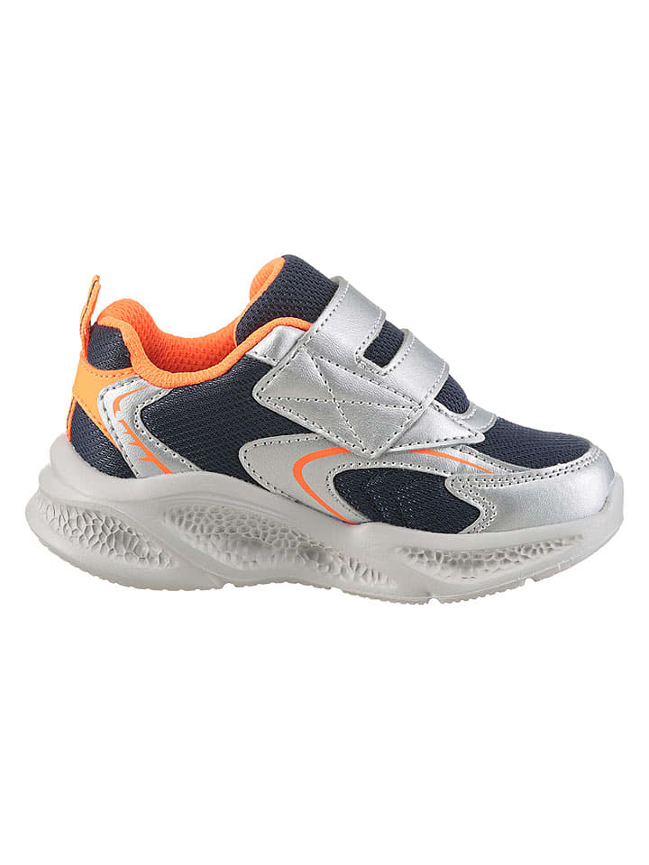 Skechers Sneakers "Skechers Meteor-lights"in Silber/ Dunkelblau - 27% | Größe 24 | Babysneakers