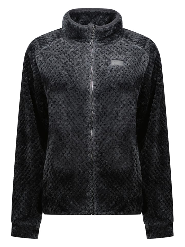 Geographical Norway Fleecejacke "Tadaba" in Schwarz - 68% | Größe L | Damenjacken