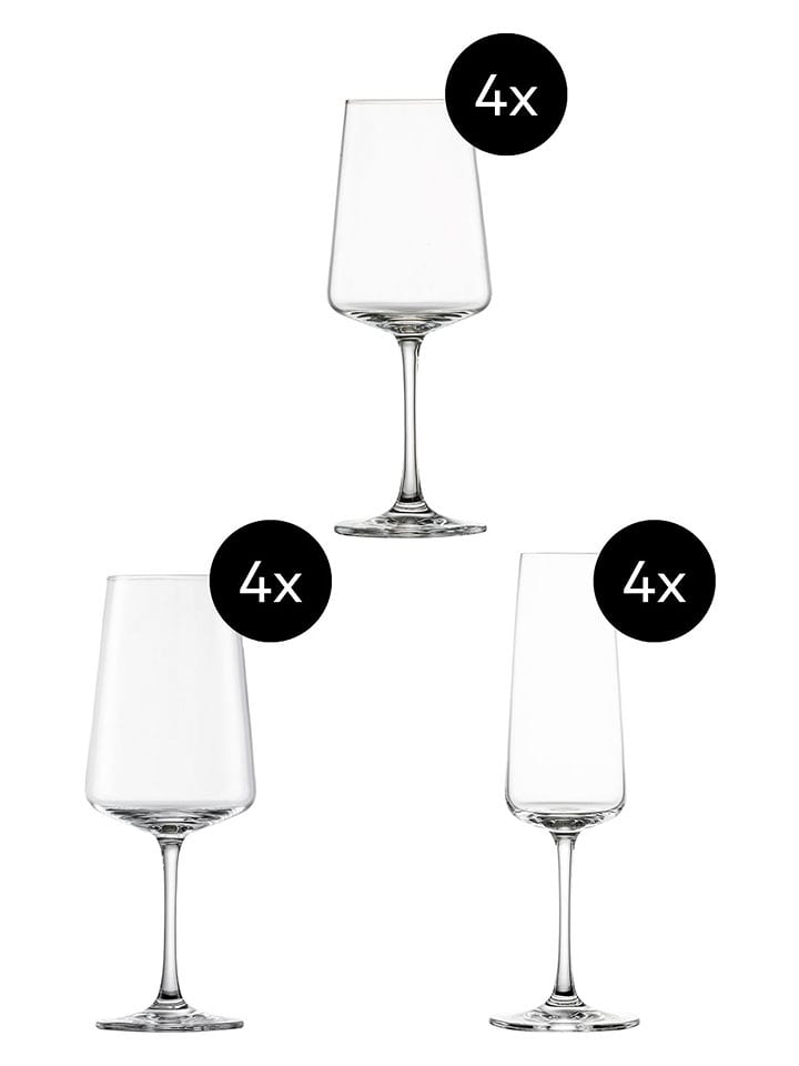 Schott Zwiesel 12tlg. Gläser-Set "Miovino" - 39% | Gedeckter-tisch