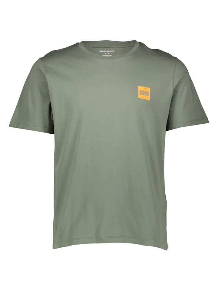 Jack & Jones Shirt "Brandy" in Grün - 44% | Größe L | Herren-plussize