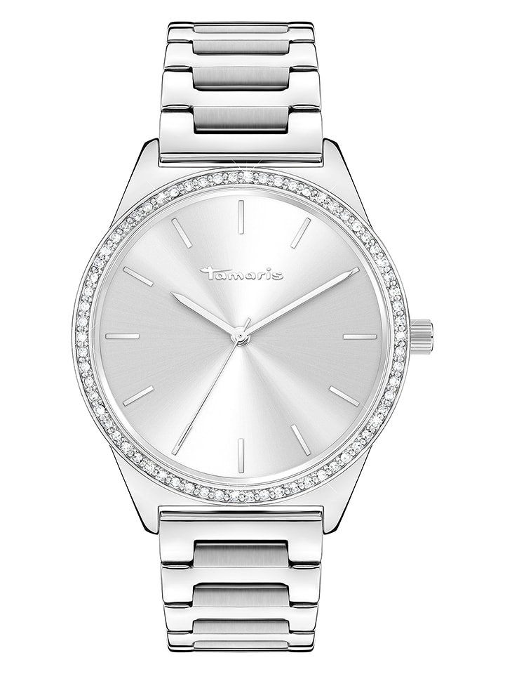 Tamaris Quarzuhr in Silber - 59% | Damen-uhren
