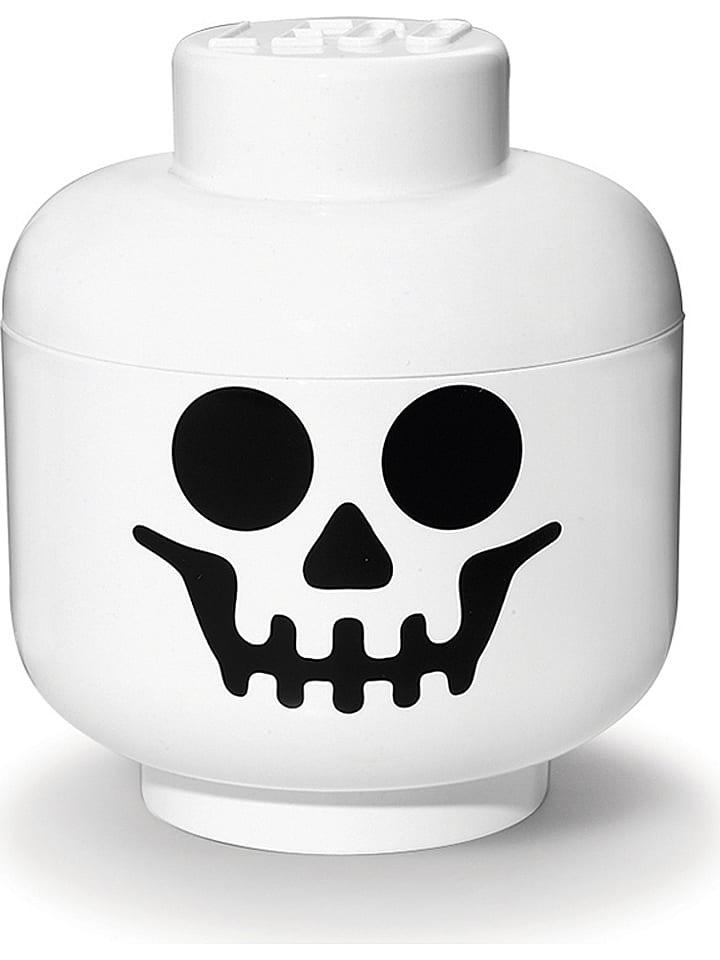 LEGO Aufbewahrungsbox "Skeleton" in Weiß - (H)27,1 x Ø 24 cm - 36% | Kisten-koerbe