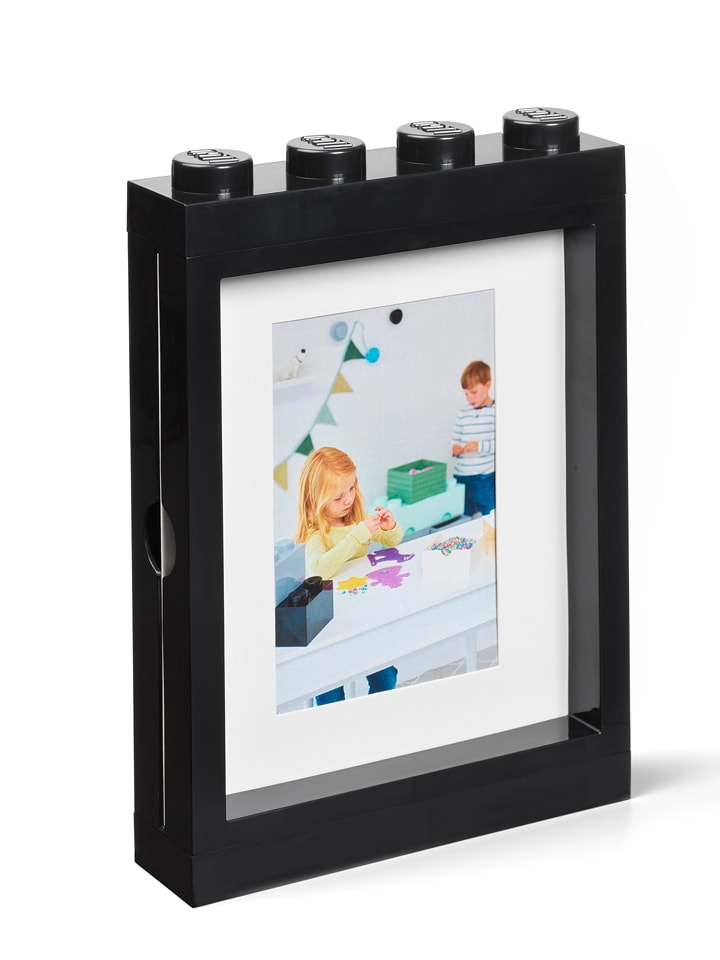 LEGO Bilderrahmen in Schwarz - (B)19,1 x (H)28,8 x (T)4,7 cm - 20% | Wanddekoration