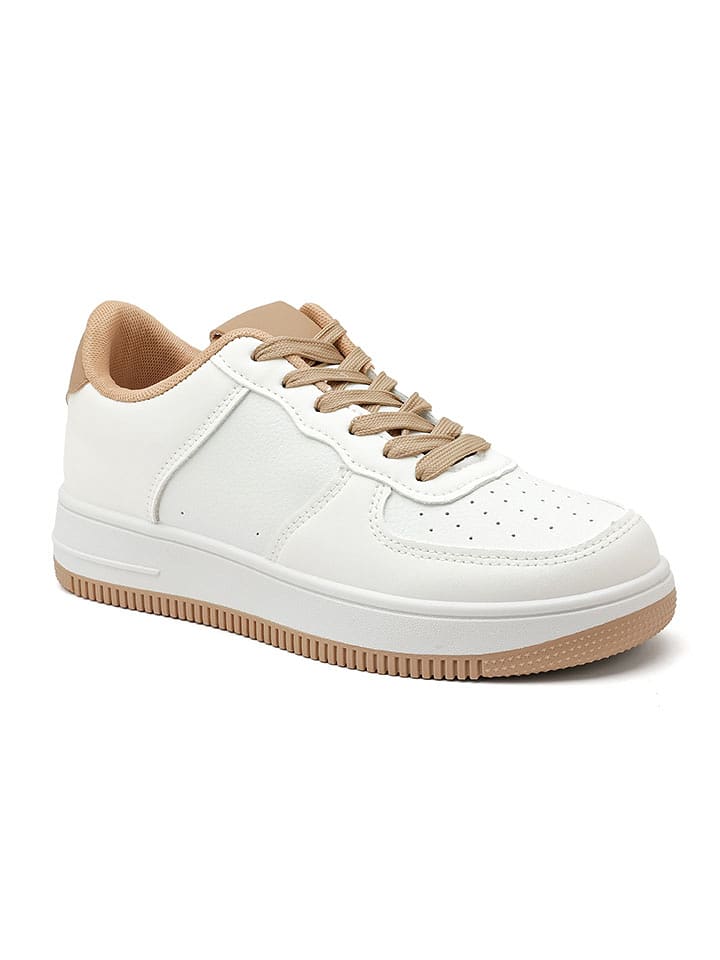 Sixth Sens Sneakers in Weiß/ Beige - 66% | Größe 38 | Damen-sneakers