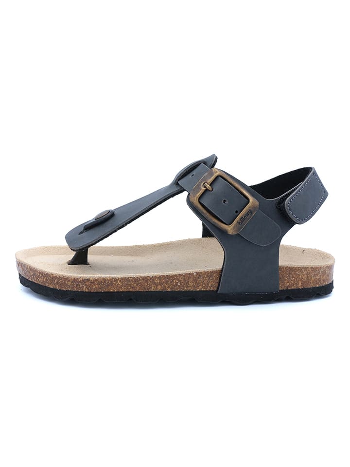 billowy Zehentrenner in Grau - 68% | Größe 32 | Kindersandalen