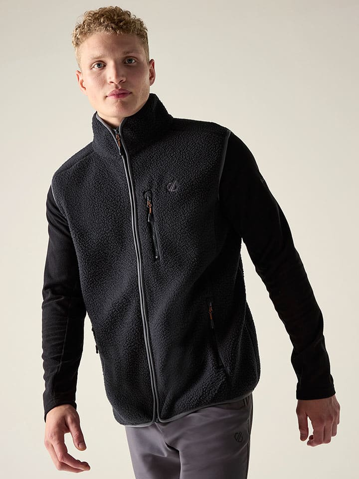 Dare 2b Fleeceweste "Camber" in Schwarz - 68% | Größe XXL | Herren-outdoorjacken